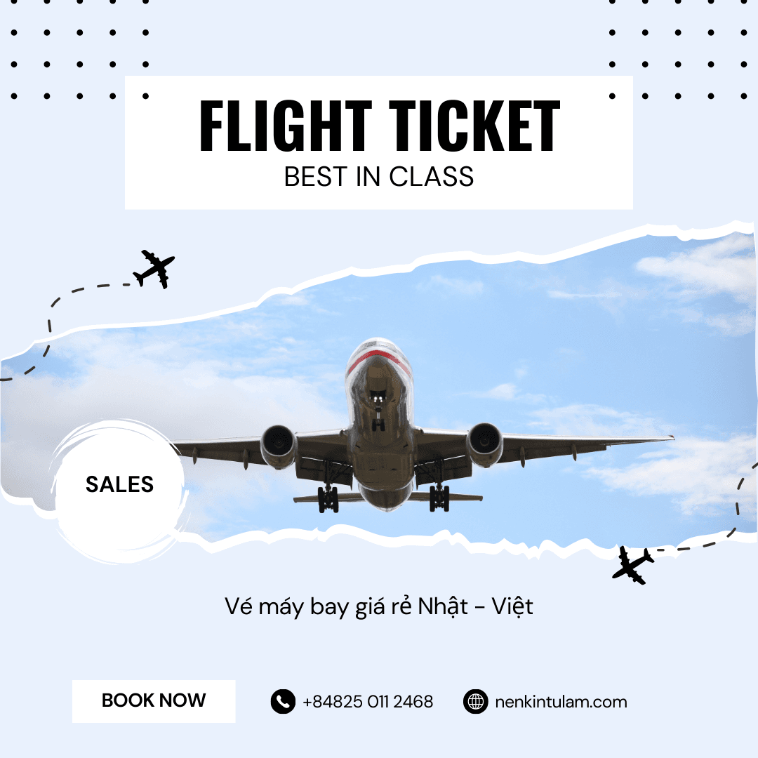 Vé máy bay giá rẻ Nhật - Việt