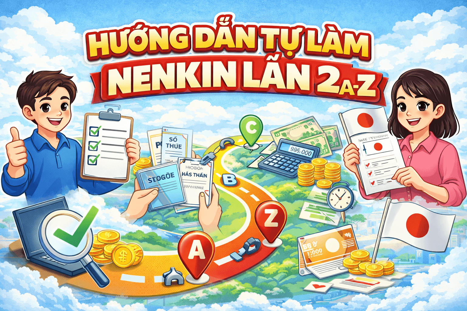 Hướng dẫn tự làm Nenkin lần 2 A-Z
